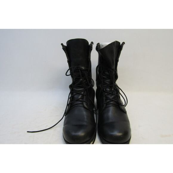 Ro Search Mens Size 6.5 W Black Leather Soft Toe Laces Tactical Work Boots main image 6